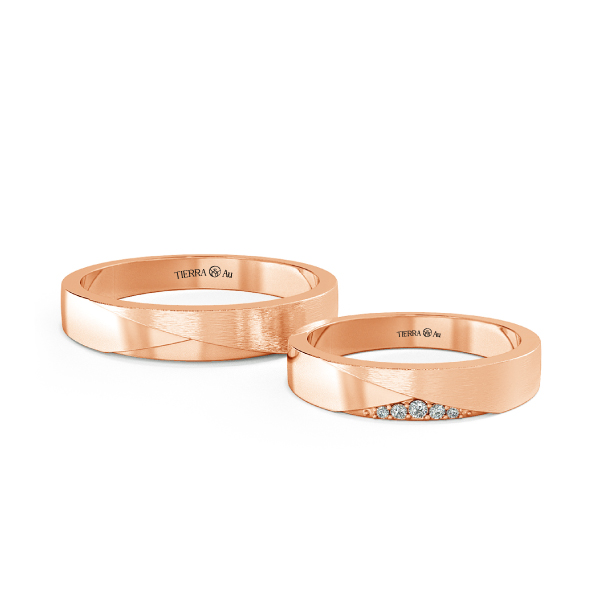 Modern Wedding Band Set NCC2020 1
